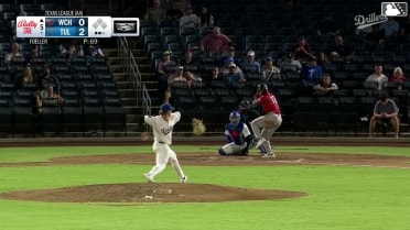 Khadim Diaw homers (3) on a fly ball to right field.