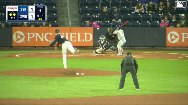 Jett Williams doubles (2) on a soft fly ball 