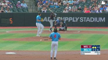 Jesus Rios Ball to Sawyer Strosnider