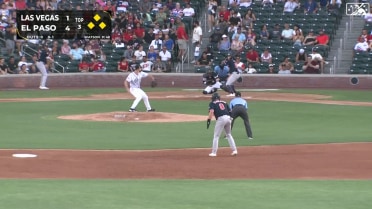Zack Gelof drills a two-run double for Las Vegas