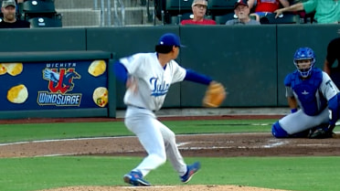 Christian Zazueta's eight strikeouts