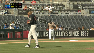 Lucas Braun strikes out nine in strong start