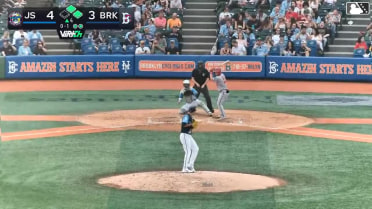 Joel Dragoo homers (2) on a fly ball to left center field.