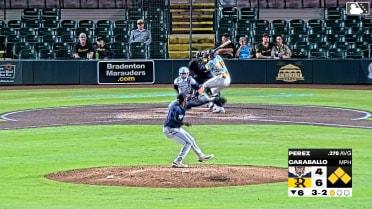 Jan Caraballo In play, run(s) to Edgleen Perez