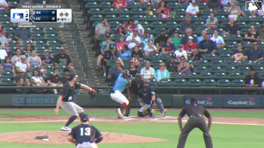 Yamal Encarnacion singles on a line drive to right fielder Tirso Ornelas. Drew Brutcher scores. Trevor Austin to 2nd.