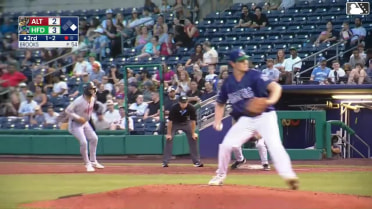 Lonnie White Jr. homers (5) on a fly ball to left center field. Keiner Delgado scores.