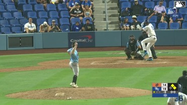 Joendry Vargas homers (8) on a fly ball to left field. Ching-Hsien Ko scores. Oswaldo Osorio scores.