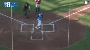 Jefferson Rojas' solo home run