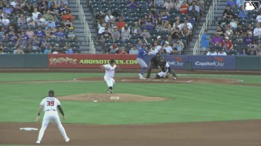 Erasmo Ramírez In play, run(s) to Noah Miller