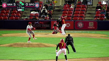 Gilberto Batista In play, run(s) to Tevin Tucker