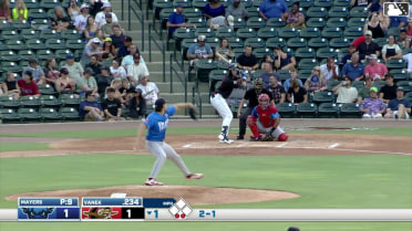 JC Vanek homers (8) on a fly ball to left center field.