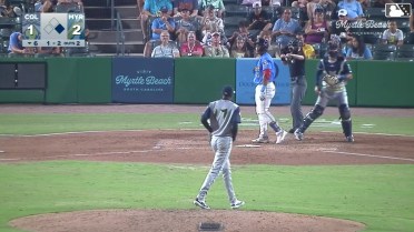 Felix Arronde's seventh strikeout