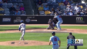 Kala'i Rosario homers (11) on a fly ball to right center field. Matt Wallner scores.