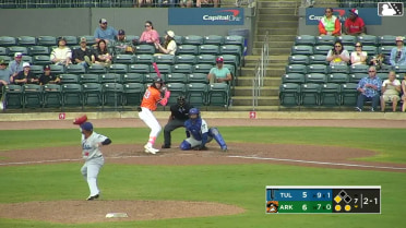 Hunter Fitz-Gerald homers (9) on a line drive to right field. Blake Rambusch scores.