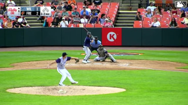 Eli Willits homers (7) on a fly ball to right center field.