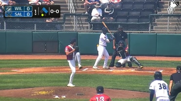 Skylar King grounds into a double play, second baseman Juan Ortuno to shortstop Brady Ebel to first baseman Frederi Montero. Enddy Azocar out at 2nd. Skylar King out at 1st.