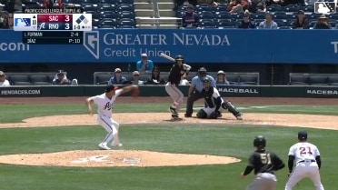 Yilber Díaz In play, run(s) to Nate Furman