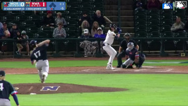 Carson Roccaforte homers (5) on a fly ball to right center field.