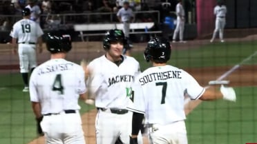 Alex Lodise's three-run home run