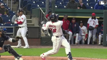 Johanfran Garcia's fourth home run of the season