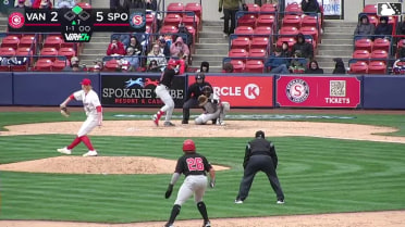 Tucker Toman singles on a ground ball to center fielder Caleb Hobson. Matt Scannell scores.