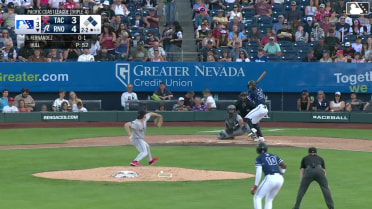 Nick Hull In play, run(s) to Jose Fernandez