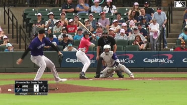 Patrick Weigel In play, run(s) to Tommy Sacco Jr.