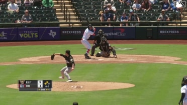 Yuki Matsui Ball to Aaron Zavala