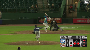 C.J. Pittaro singles on a ground ball to left fielder Patrick Lee. Devin Taylor scores. Rodney Green Jr. to 2nd.