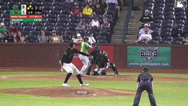 Gleider Figuereo singles on a ground ball to right fielder Shalin Polanco. Arturo De Freitas scores. Chandler Pollard scores.