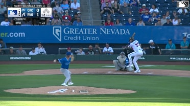 A.J. Vukovich homers (4) on a fly ball to left field.