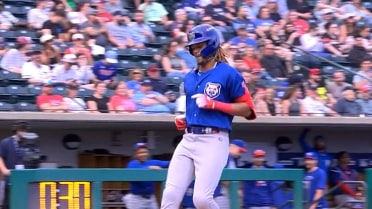 Kevin Alcántara's solo home run