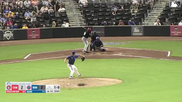 Yerlin Confidan homers (7) on a fly ball to center field.