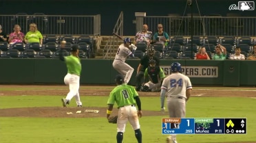 Rolddy Muñoz In play, run(s) to Jake Cave