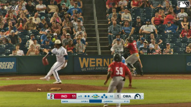 Ronny Simon singles on a ground ball to left fielder Matthew Lugo. Nick Cimillo scores. P.J. Hilson scores. Termarr Johnson to 2nd.