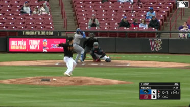Tyriq Kemp homers (4) on a line drive to right field.