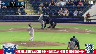 JC Vanek homers (12) on a fly ball to right center field. Josh Hammond scores. Sean Gamble scores.