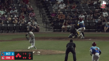 Leo Balcazar singles on a line drive to center fielder Raudi Rodriguez. Cade Hunter scores. Julio Carreras scores. Jay Allen II to 3rd. Leo Balcazar to 2nd.