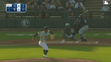 Chris Suero homers (9) on a fly ball to left center field.