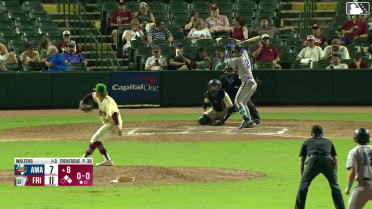 Jean Walters doubles (4) on a line drive to right fielder Keith Jones II. Ben McLaughlin scores. Matt O'Neill to 3rd.