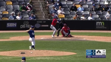Hayden Cantrelle homers (2) on a fly ball to right field.