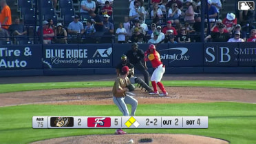 Pedro León homers (9) on a fly ball to right field. Riley Tirotta scores. Bryan Rincon scores.