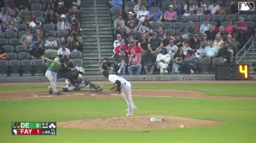 Sandy Mejia's sixth strikeout