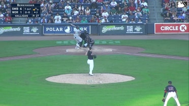 Jasson Domínguez singles on a ground ball to right fielder Allan Castro. Jarred Kelenic scores.