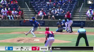 Miguel Flores In play, run(s) to Luke Dickerson