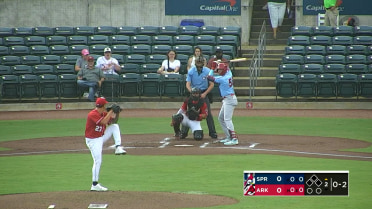 Joshua Baez homers as part of a three-RBI night