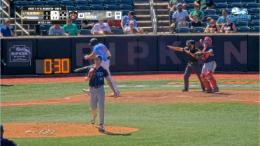 Alex Clemmey's eight strikeouts 