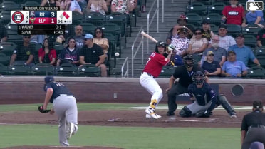 Will Wagner homers (2) on a line drive to right field. Nick Solak scores. Jase Bowen scores.