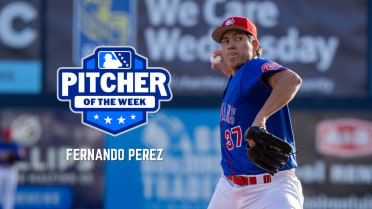 Fernando Perez Named NWL Pitcher Of The Week