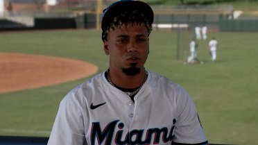 Starlyn Caba is playing in the Fall League